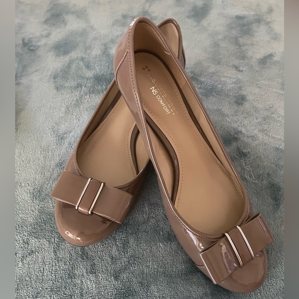 Patent Mocha Shoes -7.5W